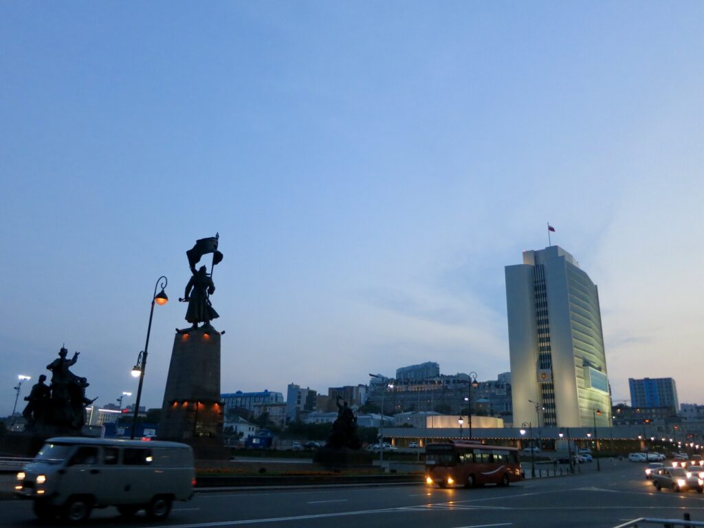 ウラジオストク市街地