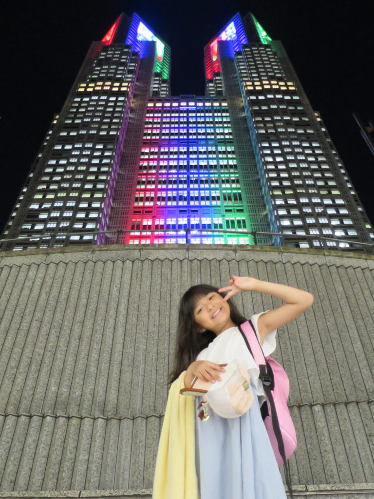 東京都庁 ライトアップ